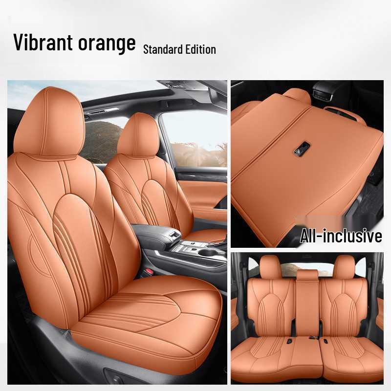 Toyota Highlander Car Seat Cushion Set: 5-Seater and 7-Seater All-Season Full Coverage Interior Accessories