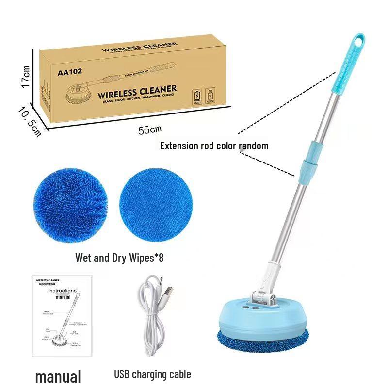 Electric Wireless Window and Ceiling Cleaning Robot