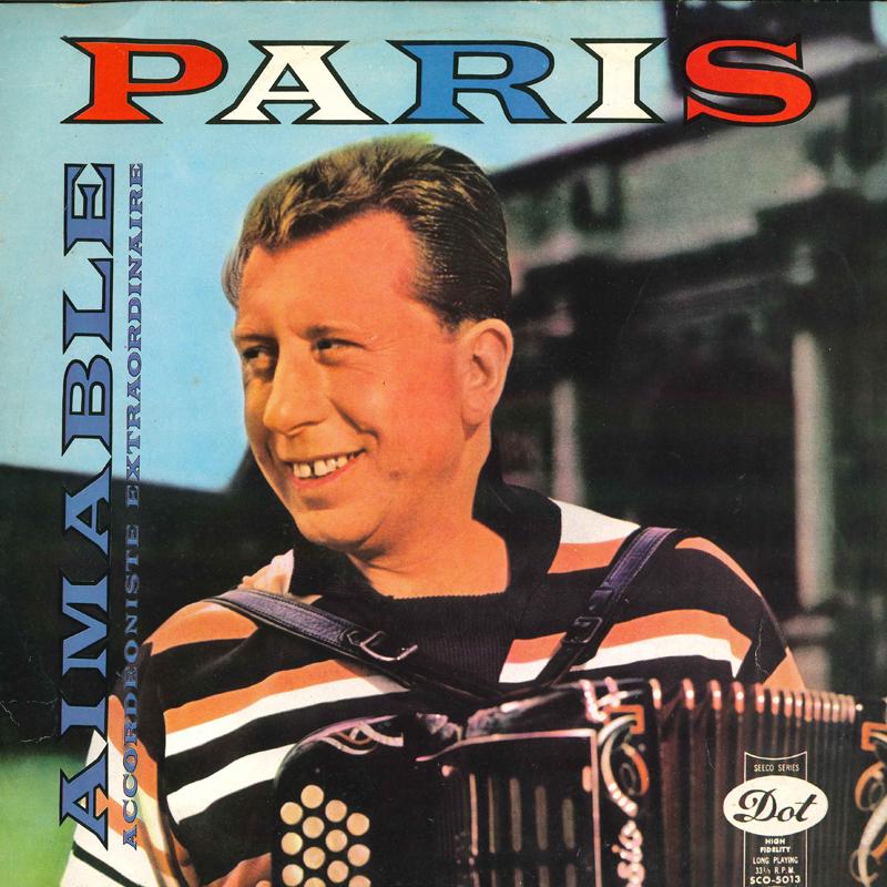 

LP Пластинка AIMABLE - Парижский вечер с Aimable SCO5013 DOT Япония Поп Б/У