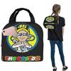 Motorradrennen Motor Rossi Isolierte Lunchtasche für Damen Kinder Tragbare Lebensmittelboxen Thermische Lunchbox Tragetasche