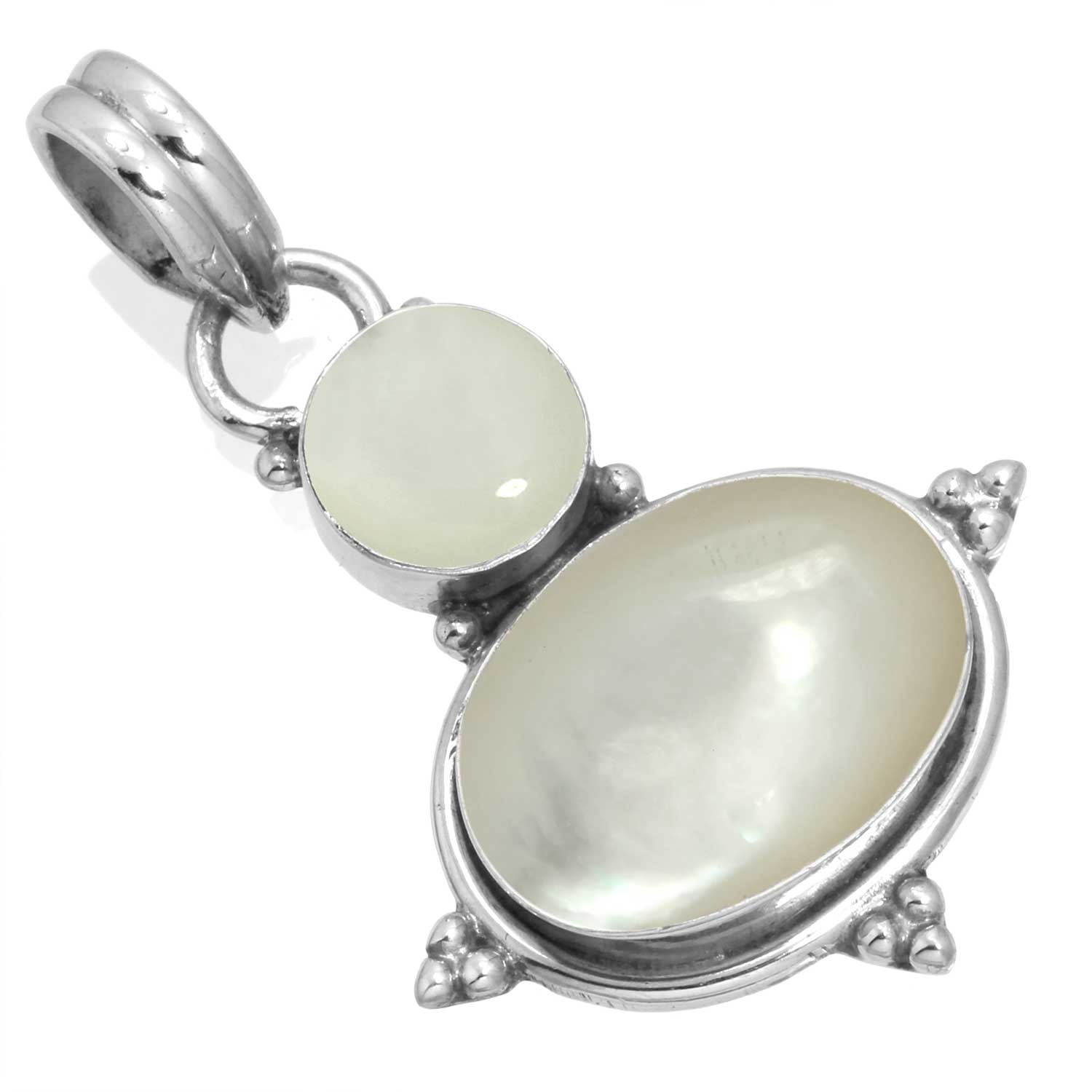 

Подвеска из стерлингового серебра 925 пробы, женская бижутерия с драгоценными камнями ручной работы, подарок на Хэллоуин, сине-зеленый, фиолетовый, медный, бирюзовый, жемчужный, лазурит, перламутр, викторианский стиль мать жемчужного