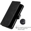 Coque Portefeuille - Effect Cuir - Samsung A04s - Noir - 2 Verres Trempés - Fermeture Magnétique