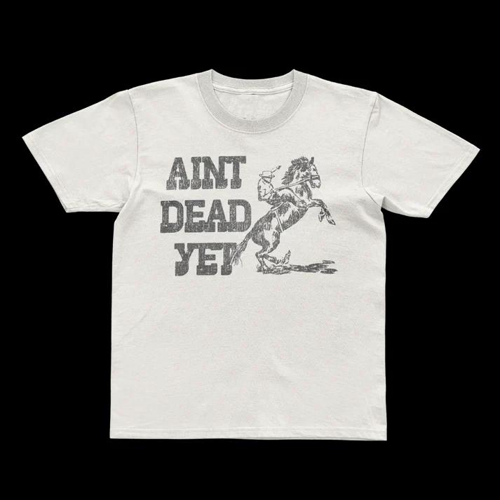 Sam Barber Aint Dead Graphic Yet Multicolor 1 Sided Short Sleeves T Shirt S