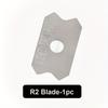 1set Wood Chamfering Fillet Corner Planer Edge Banding Arc Trimmer Scraper Board Deburring Tool Woodworking Blade Edge