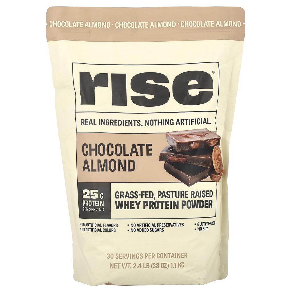 Whey Protein Powder, Chocolate Almond, 1.1Kg(2.4Lb)