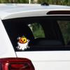 Creative Pumpkin Vehicle Stickers Weatherproof Adhesive Decals For Cars Trucks Halloween Theme Party Decoration