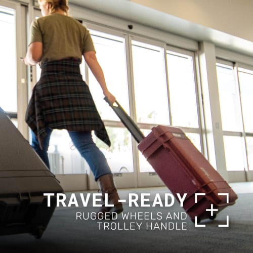 PELICAN PRODUCTS PELICAN 1535 Air Travel Case, Black, 015350-0080-110