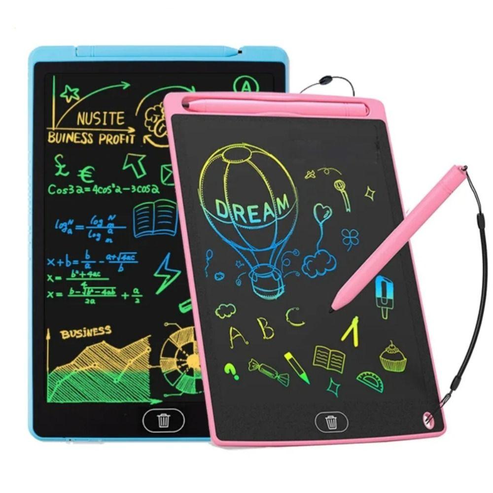 with Pen LCD Writing Tablet Color Screen Writing Board Portable Graffiti Sketchpad  for Kids