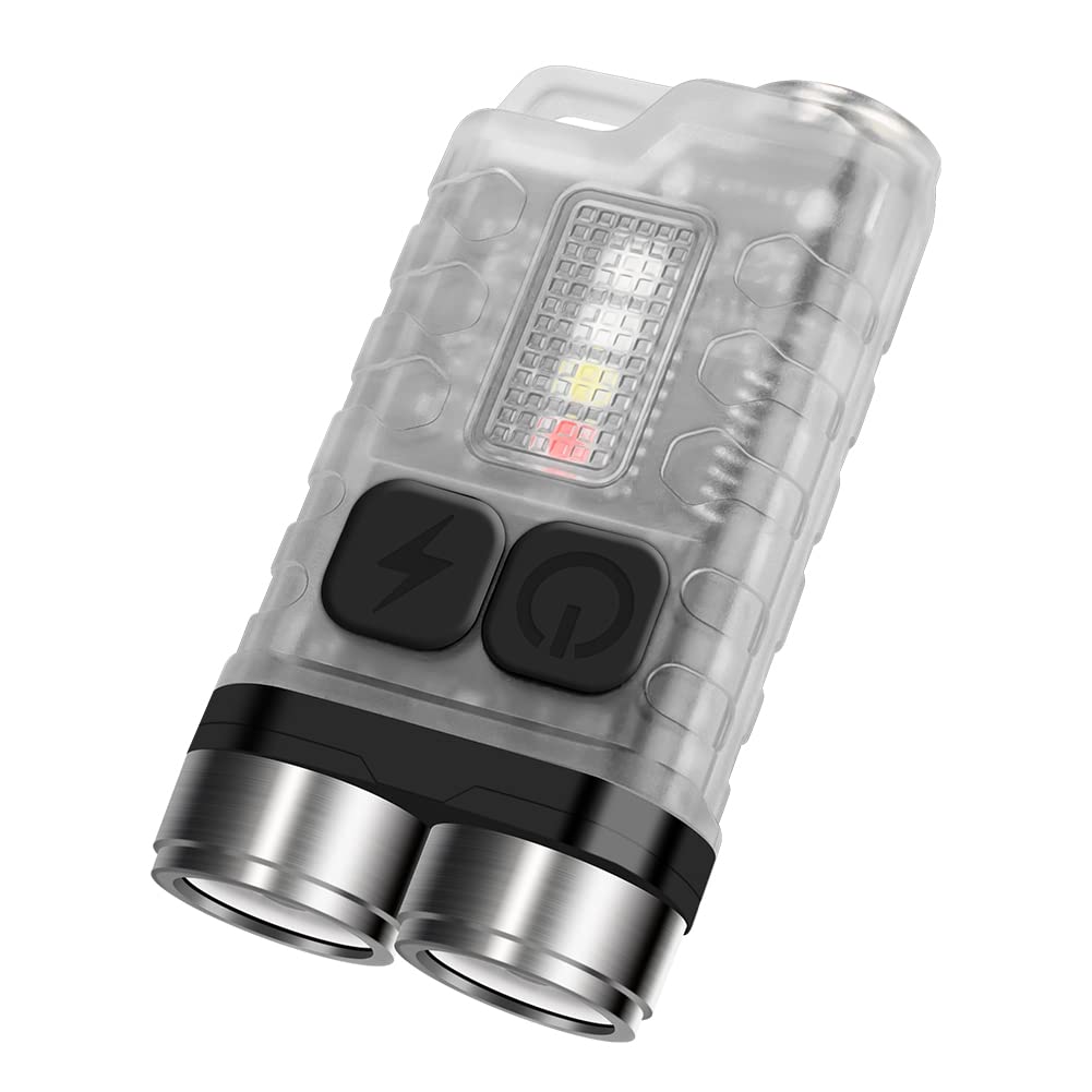 

Besince Keylight Mini LED USB Ручной и LED Мини ED Дизайн Освещение Фонарик, Компактный, Перезаряжаемый, Фонарик, Ультрамаленький Легкий, 900Лм,