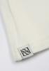 Ebeule Button Pin Tuck T-Shirt Ivory