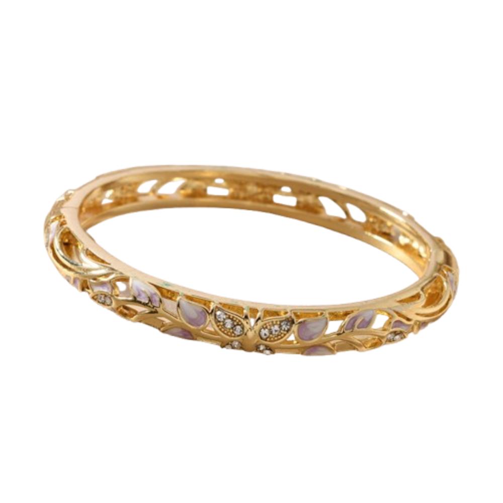 Traditional Vintage Cloisonne Bangle Enamel Women's Hand Bracelet  Jewelry Gifts