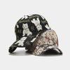 Retro curved brim baseball cap, cute cartoon teddy bear dog pattern duckbill cap, seasonal sun hat to wear