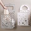 Wall Mounted  Dirty Clothes Storage Basket Bathroom Large Capacity Laundry Environment Living Room Kids Toy Clothes Organizer