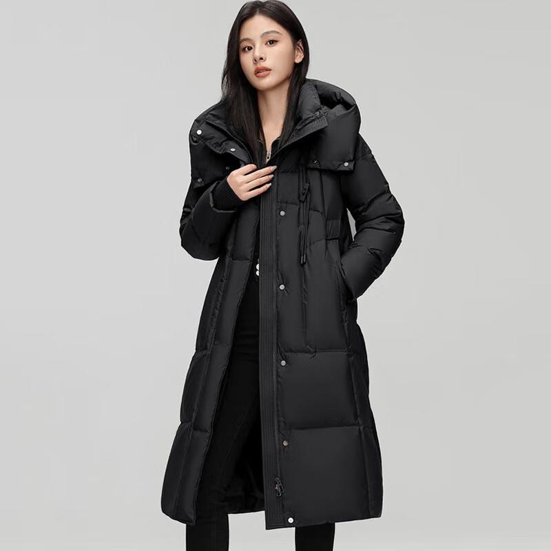 XueZhongFei Women's Long Warm Down Jacket - X40143092F