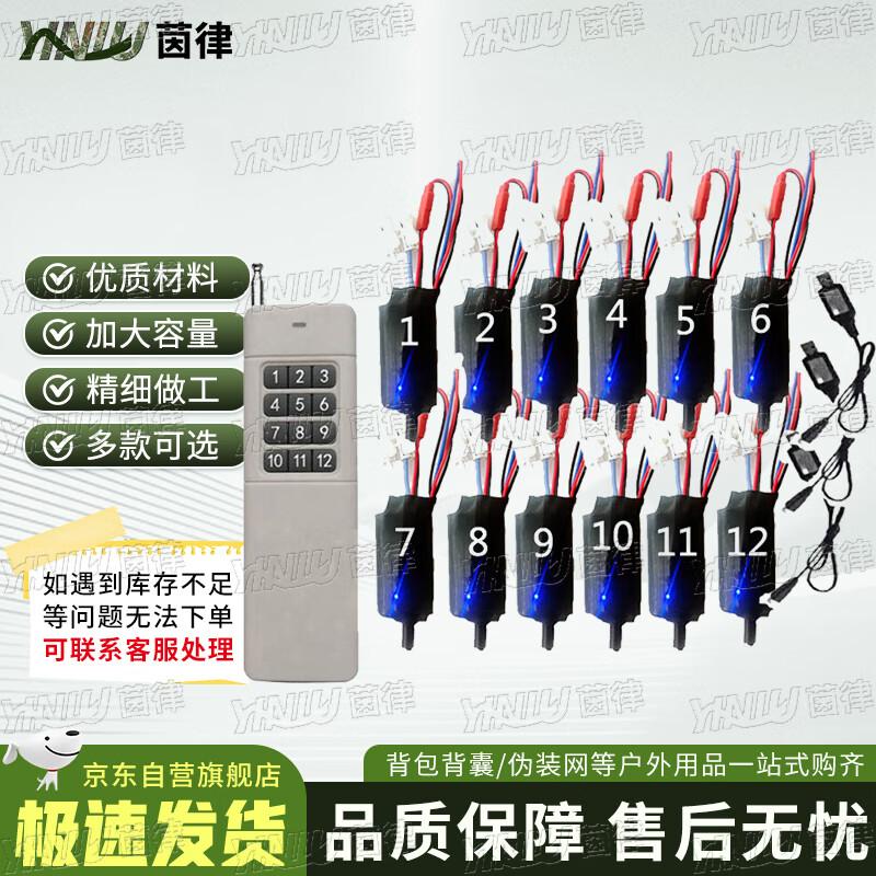

Rechargeable Wireless 12-Channel Remote Igniter