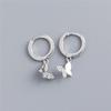 European and American Butterfly Zircon Earrings: Hoops, Ear Cuffs, Studs - Popular In Stock