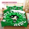 Powerpuff Girls Buttercup Cool Duvet Cover & Pillowcases, Powerpuff Girls Fan Bedding, Perfect Gift.chl