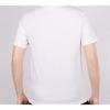 T-Shirts Herren Weiß Rundhals Mäßig Gerader Schnitt CZ3575-100
