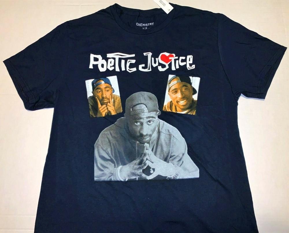 

Tupac Shakur Three Pose Movie Actor Rap Icon Legend T-Shirt Brand New! XL Unisex T-Shirt XXL