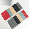 1Pc Pu Leather ID Card Holder Candy Color Multi Slot Slim Wallet for Women Men Business Card Cover