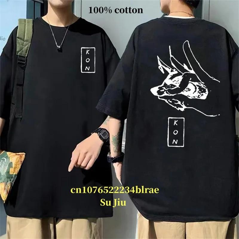 Аниме бензопила унисекс Хаякава Аки Fox Devil Kon футболка с принтом унисекс мягкие хлопковые футболки унисекс женская футболка уличная одежда 4XL 2228₽