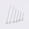 100pcs Stainless Steel Eye Head Pins Metal Eye Pins For Jewelry Making Findings Diy Earrings Pendant Jewelry Pins Supplies
