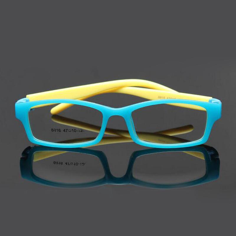 Bendable No Screw Kids Frame Glasses Boy Child Glasses Flexible Children Frames Eyewear  Optical Glasses For 0-10 Years Old