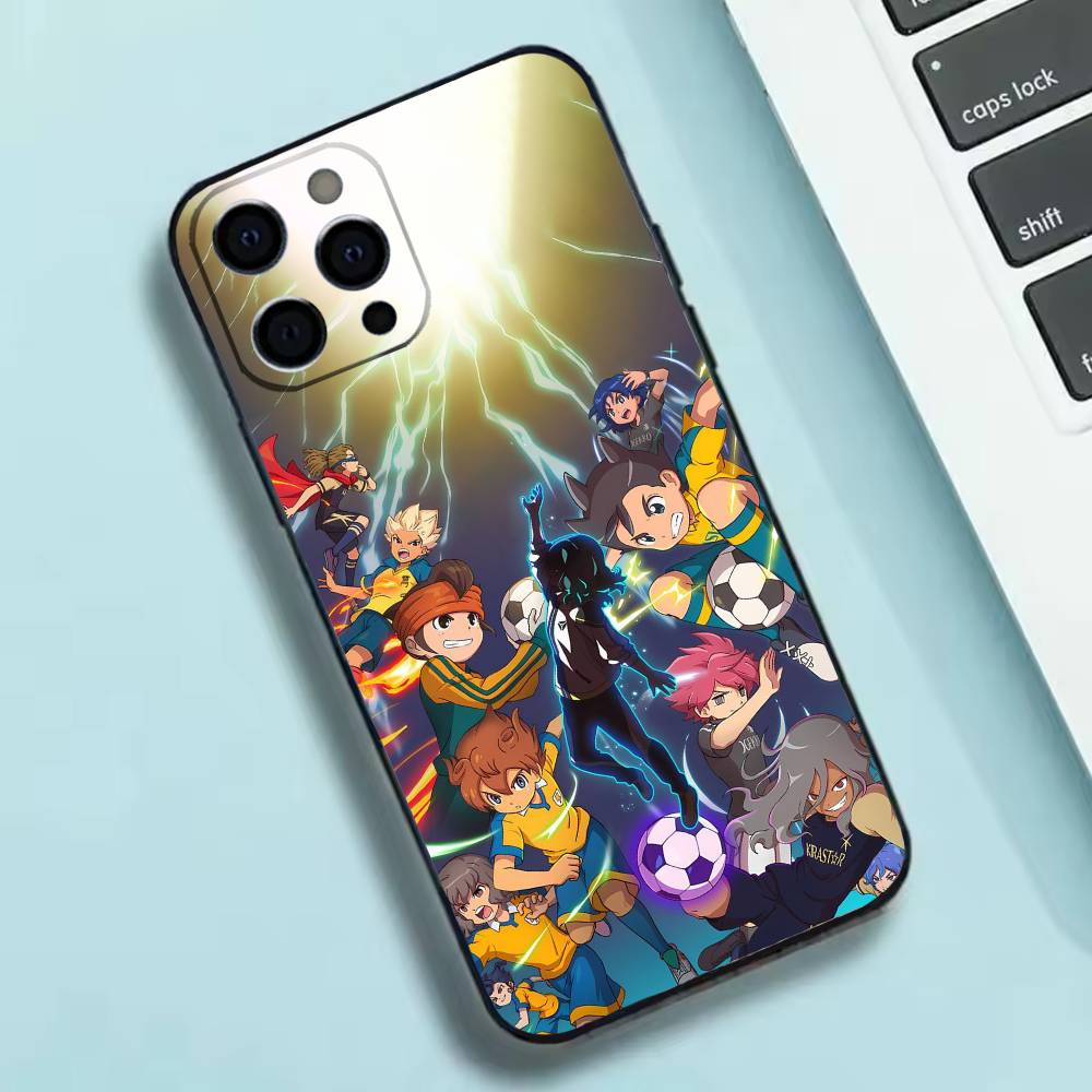 I-Inazuma Anime  Eleven Poster  Phone Case Silicone Soft For IPhone 17 16 15 14 13 12 11 X XR Plus Pro Max Plus
