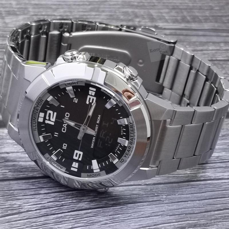 CASIO Men YOUTH Black Watch AMW-870D-1A AMW-870D-1A