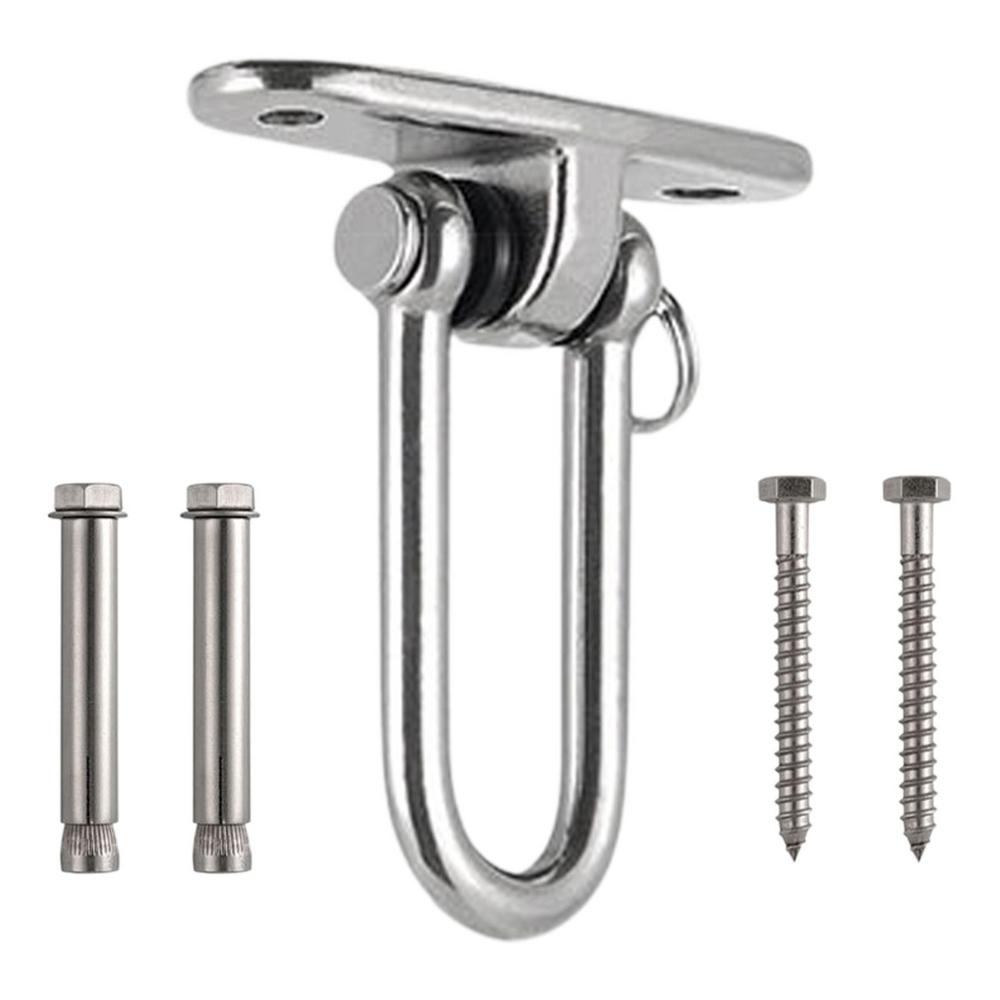 304 Stainless Steel Suspension Bracket Hammock Mount Ceiling Hook Anchor Hanger For Outdoor Hanging Swings Chairs Hammocks