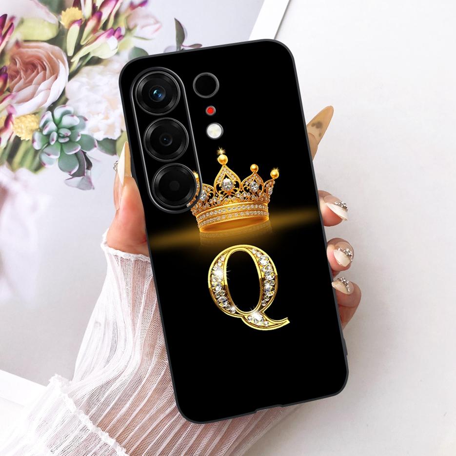 For Tecno Camon 50 4G Case CN5 Luxury Crown Letters Cover Soft TPU Phone Case For Tecno Camon 50 Pro 4G CN5c Camon50 Fundas Bags