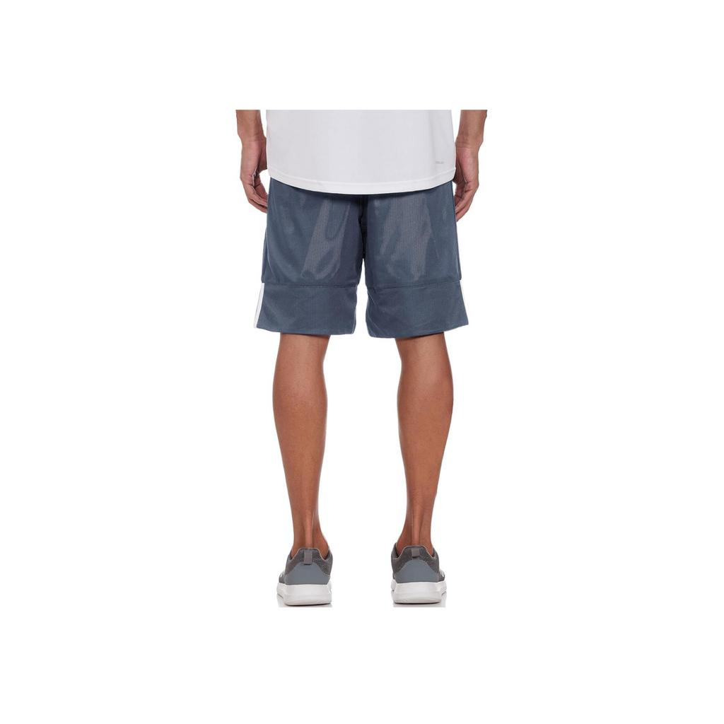Adidas 3G Speed Three Stripe Logo Print Color Block Reversible Sports Shorts Men shorts Dark-Gray DY6600