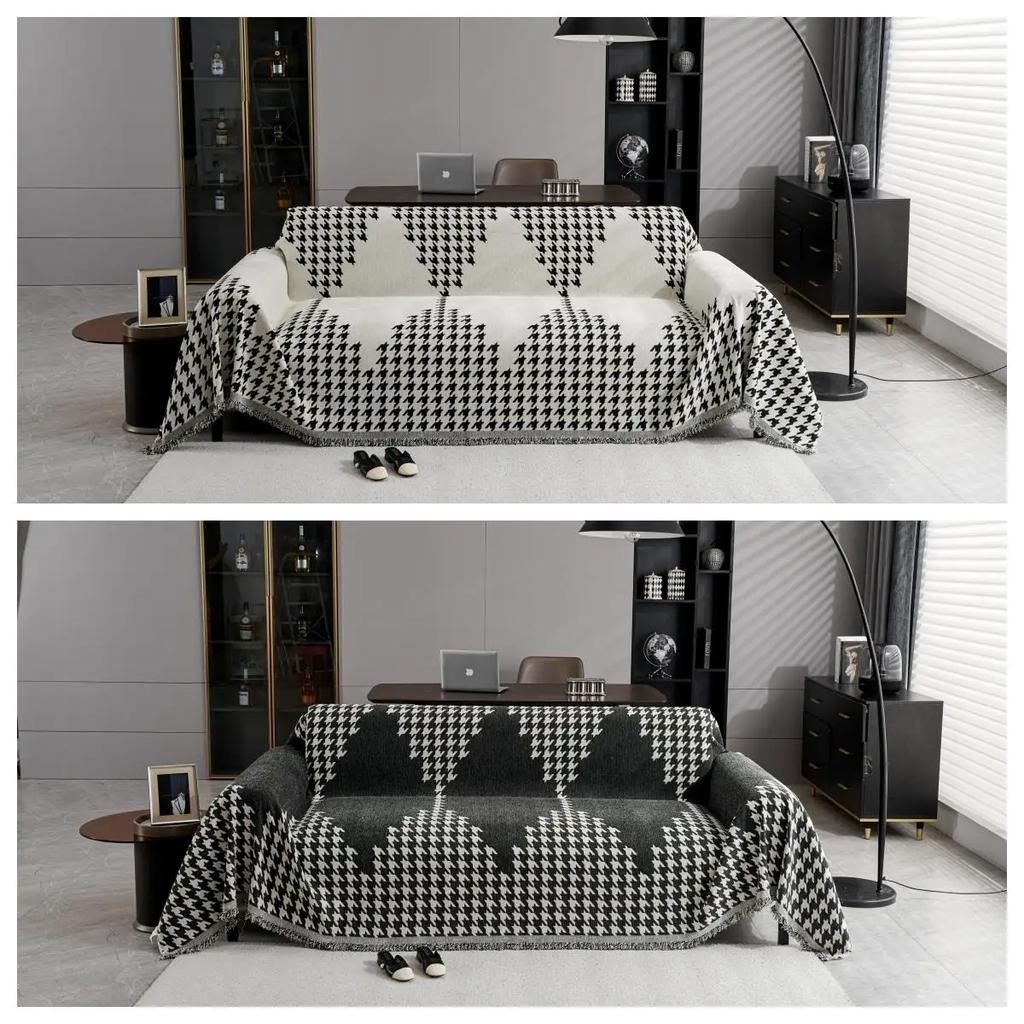 1pcs Chenille Sofa Covers Four Season Universal Anti Cat Scratching Couch Mat  Fashion Dustproof ArmChair Protector Towel