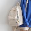 Trendy Keychain Stylish Key Holder Women Jewelry Sun Car Bag Accessories Fashion Key Jewelry Alloy Texture for Woman