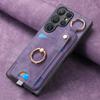 Ring Holder Phone Case for Samsung Galaxy S24 FE S26 S25 S23 S22 Ultra A17 A07 A57 A37 A36 A56 Magnetic Wallet Card Slot Cover