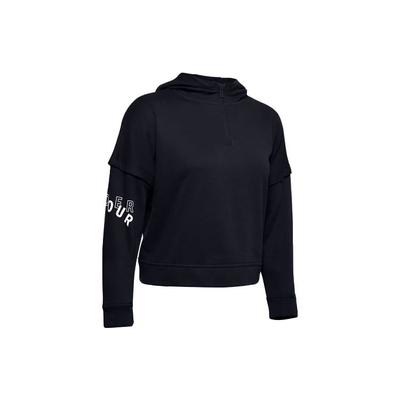 Terry Trainings-Hoodie Damen Hoodies Schwarz 1351806-001