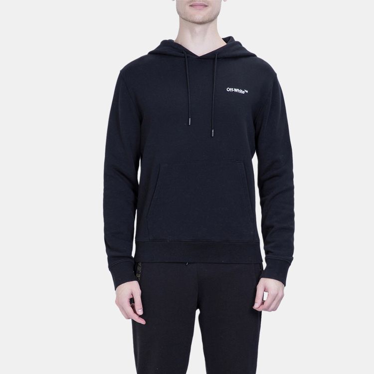 OFF-WHITE Sweatshirts Men's Hooded (Non-detachable) Moderate OMBB034E181920011000