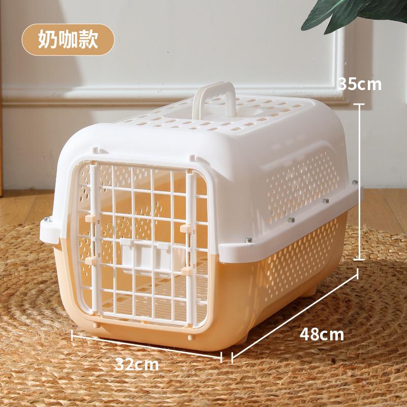 

Портативный новый дорожный контейнер для домашних животных, клетка для кошек, собак, кошек, чемодан для регистрации, портативный автомобильный бокс для кошек