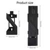 Folding Bicycles Security Lock Weather proof Foldable Bike Lock Rustproof Lock with 2 Key For Commuters Secure Cycling