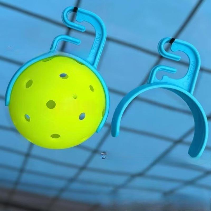 Pickleball Ball Holder and Fence Clip Rack