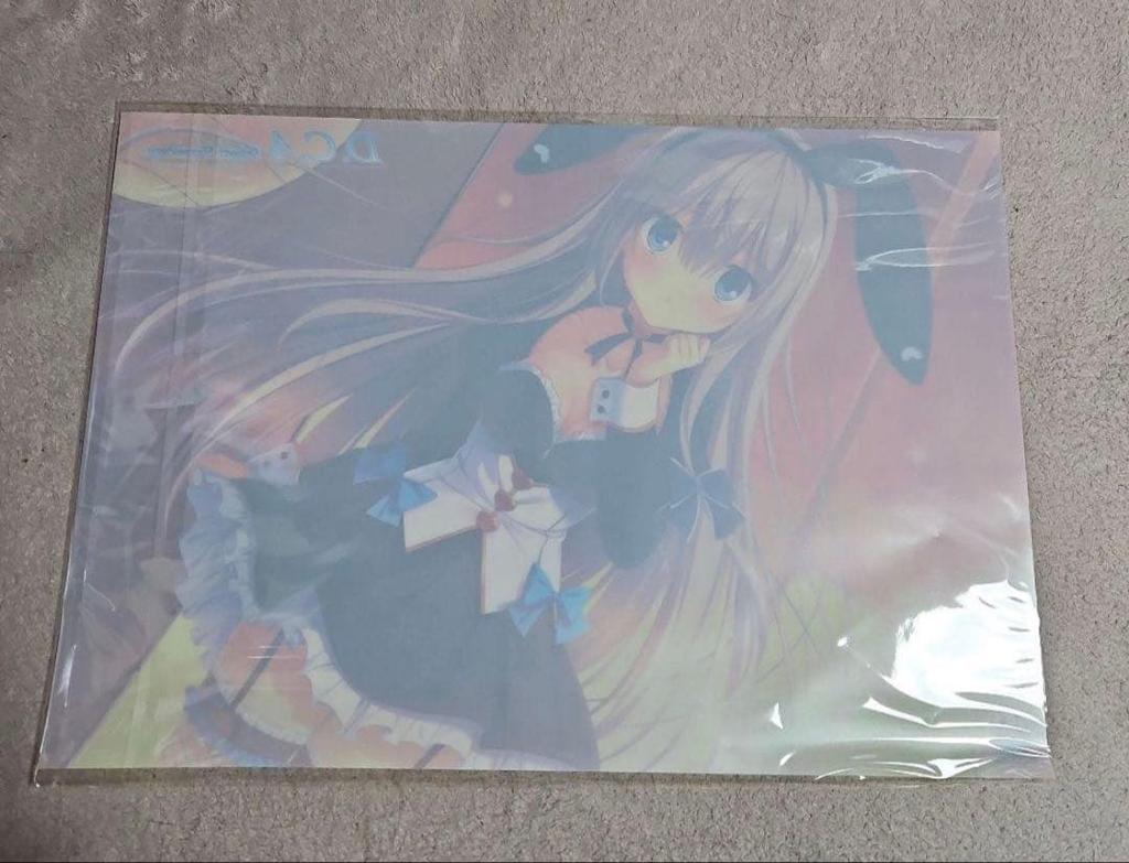 [USED] Da Capo 4 Sweet Harmony Clear Poster - Arisu Washizawa - Game Purchase Bonus