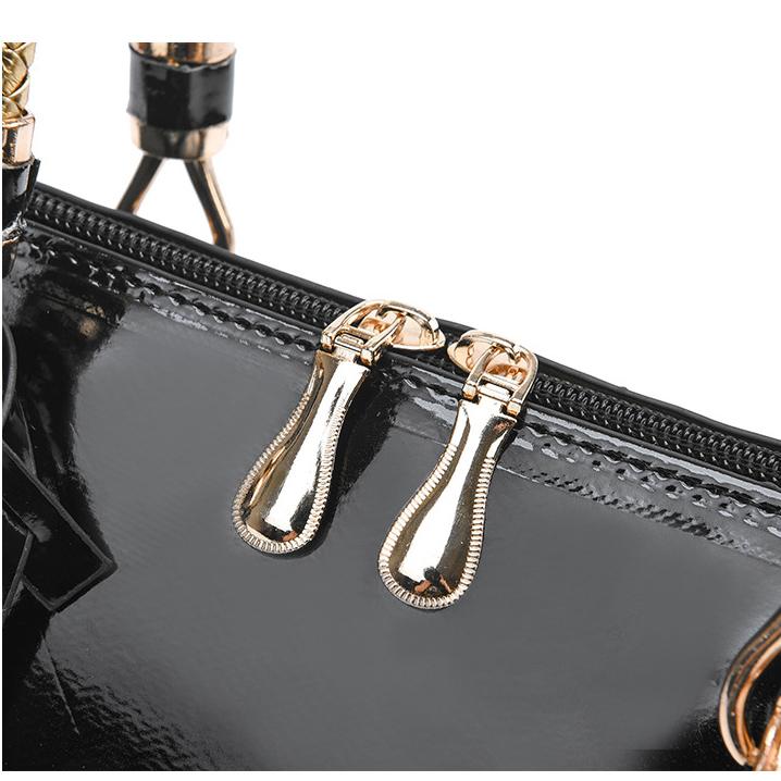 Dámské tašky Kabelky Lakovaná kůže Módní kabelky Dámské kabelky Velkokapacitní kabelky Messenger na jedno rameno