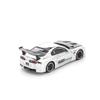 Genesis Company POP RACE Scale Top Secret GT300 Supra Silver Chrome Finished Model PR640325 1/64