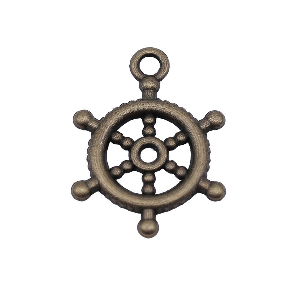 Airplane Charms Multi Color Alloy Car Pendants For Travel Themed Jewelry