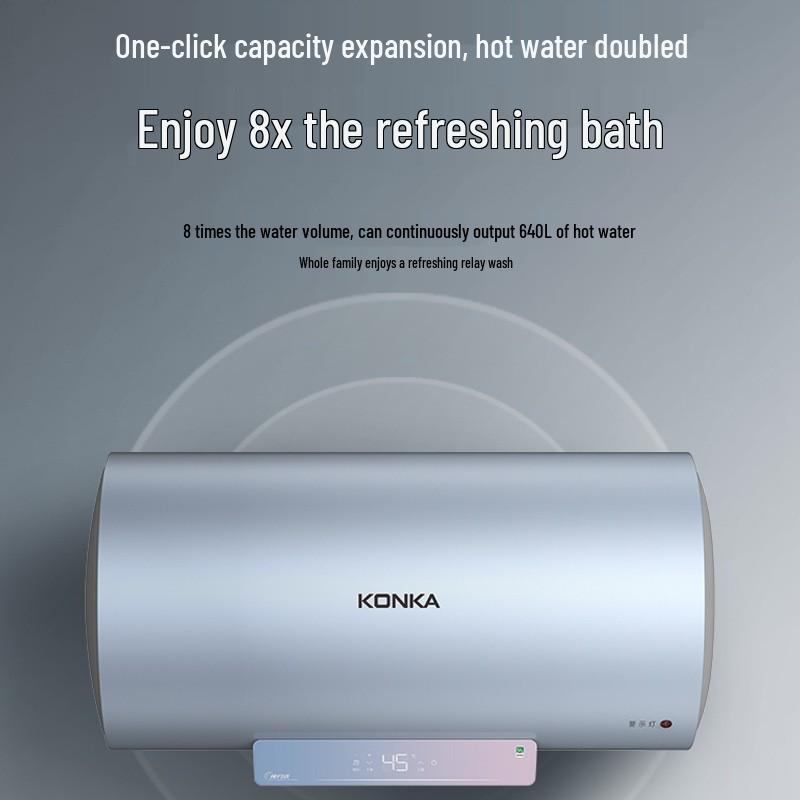 Konka 3000W Fast Heating Storage Water Heater, Energy Efficient, Multi-Protection Electric Heater