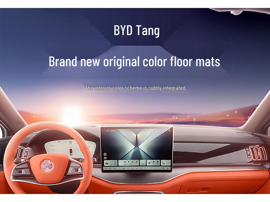 BYD Tang All-Inclusive Floor Mats for 2025 DMi/EV Models - Interior Carpet Accessories