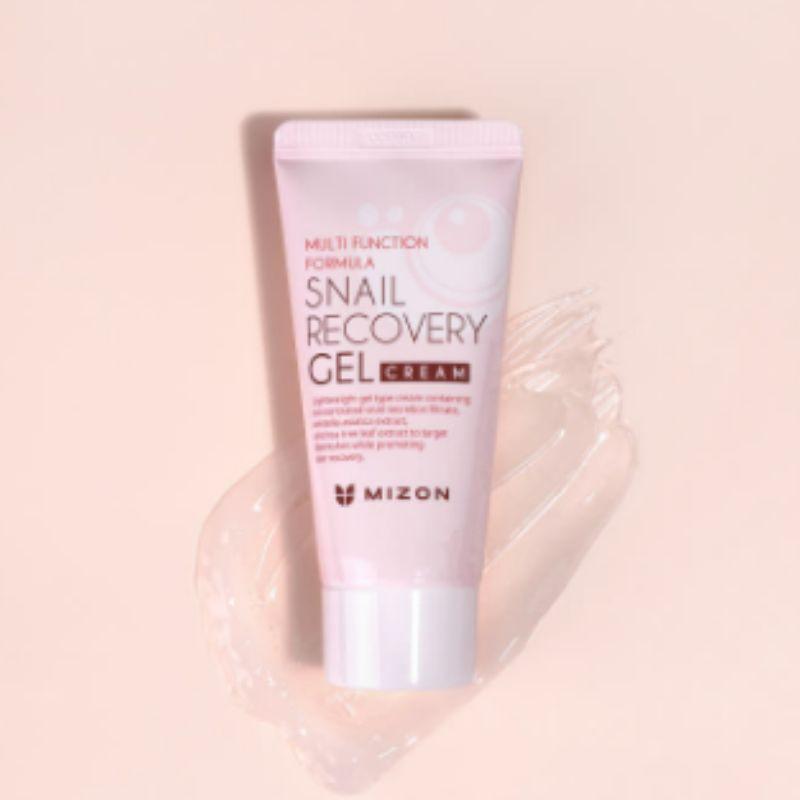 MIZON Snail Recovery Gel Cream 45ml – Lightweight Hydrating Repair Gel Moisturizer with Snail Mucin for Soothing & Skin Barrier Care