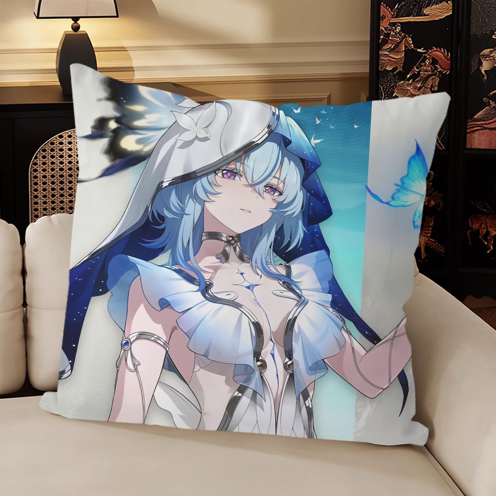 Heißes Spiel Wuthering Waves Der Uferwächter Kissenbezug Sofa Wohnzimmer Schlafzimmer Kopfteil Rückenlehnenkissen Quadratisches Kissen Nickerchenzeit