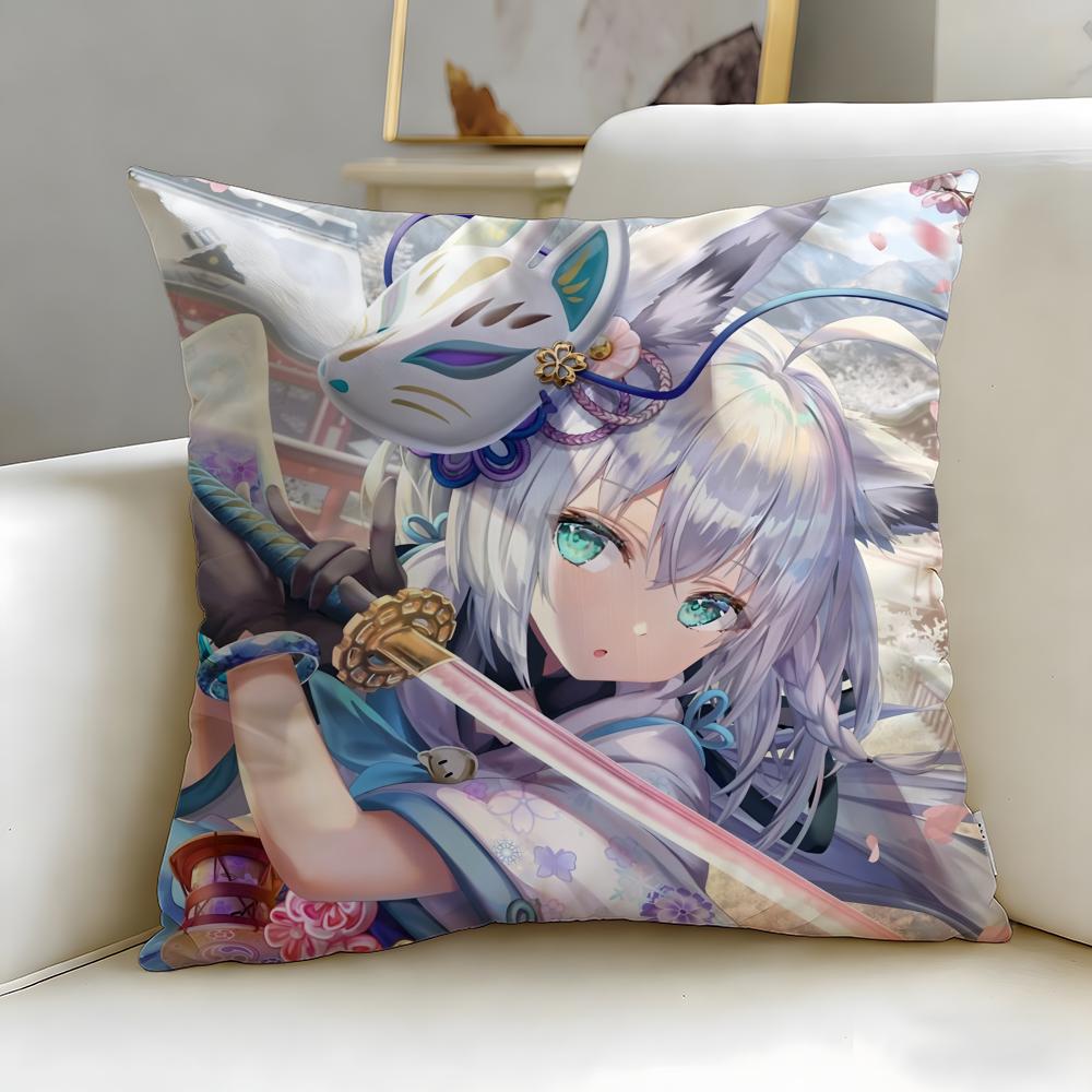 Trendige Sshirakami Fubukiies Kissenbezug Weich Leicht zu Waschen Kissenhülle Vielseitig für Sofa Bett Reise und Büro