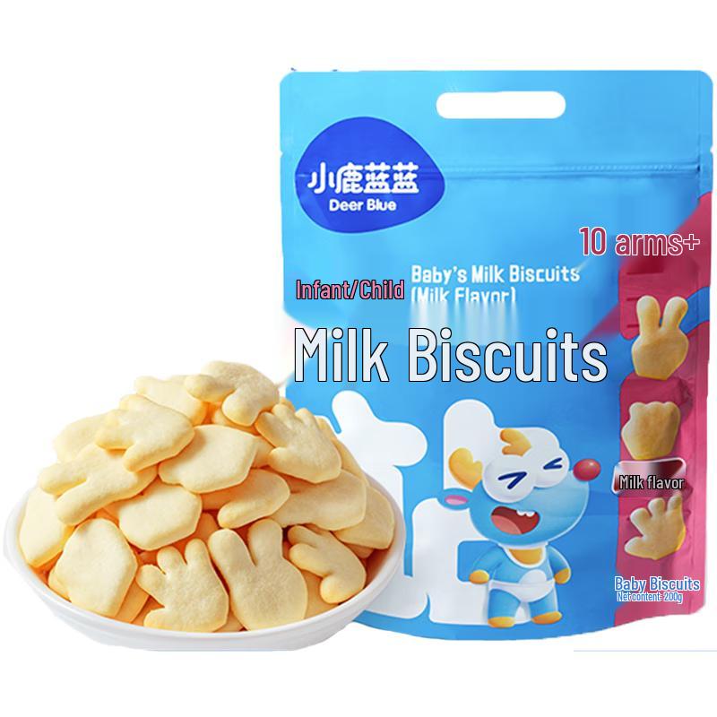Little Deer Blue Blue Baby Milk Biscuits